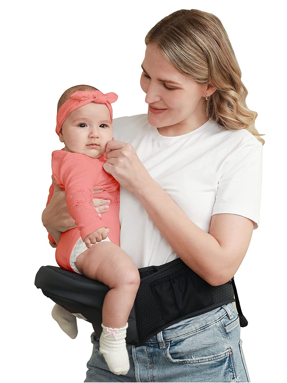 BABYMUST Hip Seat Carrier - Black